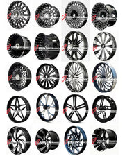 FORZA catalogue sheet 01 - forged wheel designs for HARLEY DAVIDSON FXLR LOW RIDER - Forza Performance
