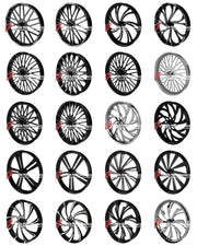 FORZA catalogue sheet 02 - forged wheel designs for HARLEY DAVIDSON FXBRS BREAKOUT 114 - Forza Performance