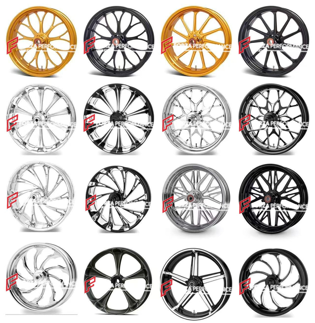 FORZA catalogue sheet 06 - forged wheel designs for HARLEY DAVIDSON RH1250S SPORTSTER S - Forza Performance