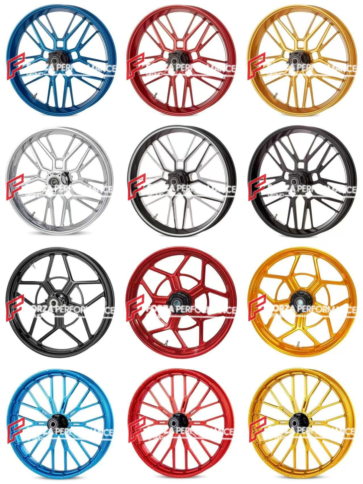 FORZA catalogue sheet 08 - forged wheel designs for HARLEY DAVIDSON FXBRS BREAKOUT 114 - Forza Performance