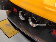 CONVERSION UPGRADE DRY CARBON BODY KIT for MCLAREN 650S 2014 - 2017 upgrade to P1

Set includes:

Front Lip
Front Bumper Body Panel
Side Skirts
Rear Quarter Body Panel
Engine Cover Panel
Rear Spoiler
Rear Bumper
Rear Diffuser
Exhaust System

Material: Dry Carbon

NOTE: Professional installation is required.