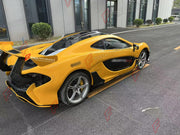DRY CARBON CONVERSION BODY KIT for MCLAREN 650S 2014 - 2017 UPGRADE TO P1

Set includes:

Front Lip
Front Bumper Body Panel
Side Skirts
Rear Quarter Body Panel
Engine Cover Panel
Rear Spoiler
Rear Bumper
Rear Diffuser
Exhaust System

Material: Dry Carbon

NOTE: Professional installation is required.