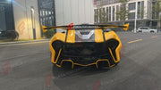 DRY CARBON CONVERSION BODY KIT for MCLAREN 650S 2014 - 2017 UPGRADE TO P1

Set includes:

Front Lip
Front Bumper Body Panel
Side Skirts
Rear Quarter Body Panel
Engine Cover Panel
Rear Spoiler
Rear Bumper
Rear Diffuser
Exhaust System

Material: Dry Carbon

NOTE: Professional installation is required.