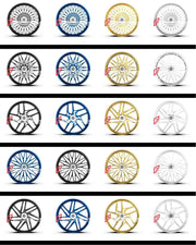 FORZA catalogue sheet 10 - forged wheel designs for HARLEY DAVIDSON FLSB SPORT GLIDE - Forza Performance