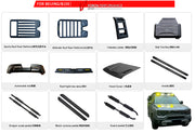 PARTS for BAW BJ30

Set includes:

Hood Cover
Roof Rack
Roof Light
Foldable Ladder
Side Tool Box
Roof Spoiler
Side Pedals

Note: Professional installation is required.

Each part can be sent separately. If you need a specific part, please contact us.

CONTACT US FOR PRICING

Payment ►
Visa
Mastercard
PayPal with a credit card (add 4.4% at checkout)
Payoneer
Cryptocurrency
Shipment ►
By express DHL/UPS/TNT/FedEx
To the local international airport
Special line by air
Special line by the sea
To Europe and 