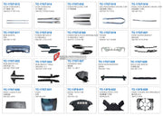 PARTS for BENTLEY CONTINENTAL GT 2011 - 2018

Set includes:

Front Bumper (3W3 807 217 APGRU)
Grille Case (Chrome) (3W3 853 667A)
Grille Case (Black) (3W3 853 667)
Grille (Chrome) (3W3 853 683/684)
Grille (Black) (3W3 853 683A/684A)
Fog Lamp Case (Chrome) (3W3 807 647E/648E)
Fog Lamp Case (Black) (3W3 807 647/648)
Bumper Grille (Chrome) (3W3 807 681R/682R)
Bumper Grille (Black) (3W3 807 681S/682S)
Front Bumper Bracket (3W3 807 183C/184C)
Grille Case (3W3 853 651F)
Water Cover (3W8 807 927/928)
Trailer Cover