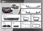 FRONT BUMPER WITH GRILLE AND REAR BUMPER for BENTLEY CONTINENTAL GT 2012 - 2016  Set includes:  Front Bumper (6.0) (3W3 807 217 M/B/T/AH) Front Bumper (4.0) (3W3 807 217 R/P/AF) Rear Bumper (W/O Chromed Stripe) (3W3 807 417 AM) Grille Case (W/ License Plate) (3W3 853 651BGRG) Grille Case (W/O License Plate) (3W3 853 651CGRG) Inner Fender (3W8 809 957D/958D) Front License Plate (3WD 807 285A)