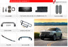 PARTS for JETOUR SHANHAI T1

Set includes:

Roof Rack
Roof Tool Box
Two Lens Roof Light
Side Window
Side Tent
Foldable Ladder
Spoiler
Tailgate Trim Molding
Sports Spoiler
Mud Flops Mudguard
Engine Cover

Note: Professional installation is required.

CONTACT US FOR PRICING

Payment ►
Visa
Mastercard
PayPal with a credit card (add 4.4% at checkout)
Payoneer
Cryptocurrency
Shipment ►
By express DHL/UPS/TNT/FedEx
To the local international airport
Special line by air
Special line by the sea
To Europe and the UK