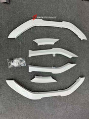 BODY KIT for TOYOTA LAND CRUISER 250 LC 250 2024

Set includes:

Front Skid Plate
Fenders Flairs
Side Trims
Rear Bumper Guard

Material: Plastic + Stainless Steel

Note: Professional installation is required.