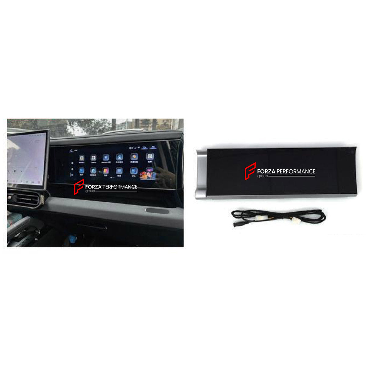PASSENGER SIDE DASH SCREEN for JETOUR T2 TRAVELLER 2024+

Set includes:
Passenger Side Dash Screen

Material: Plastic

NOTE: Professional installation is required.