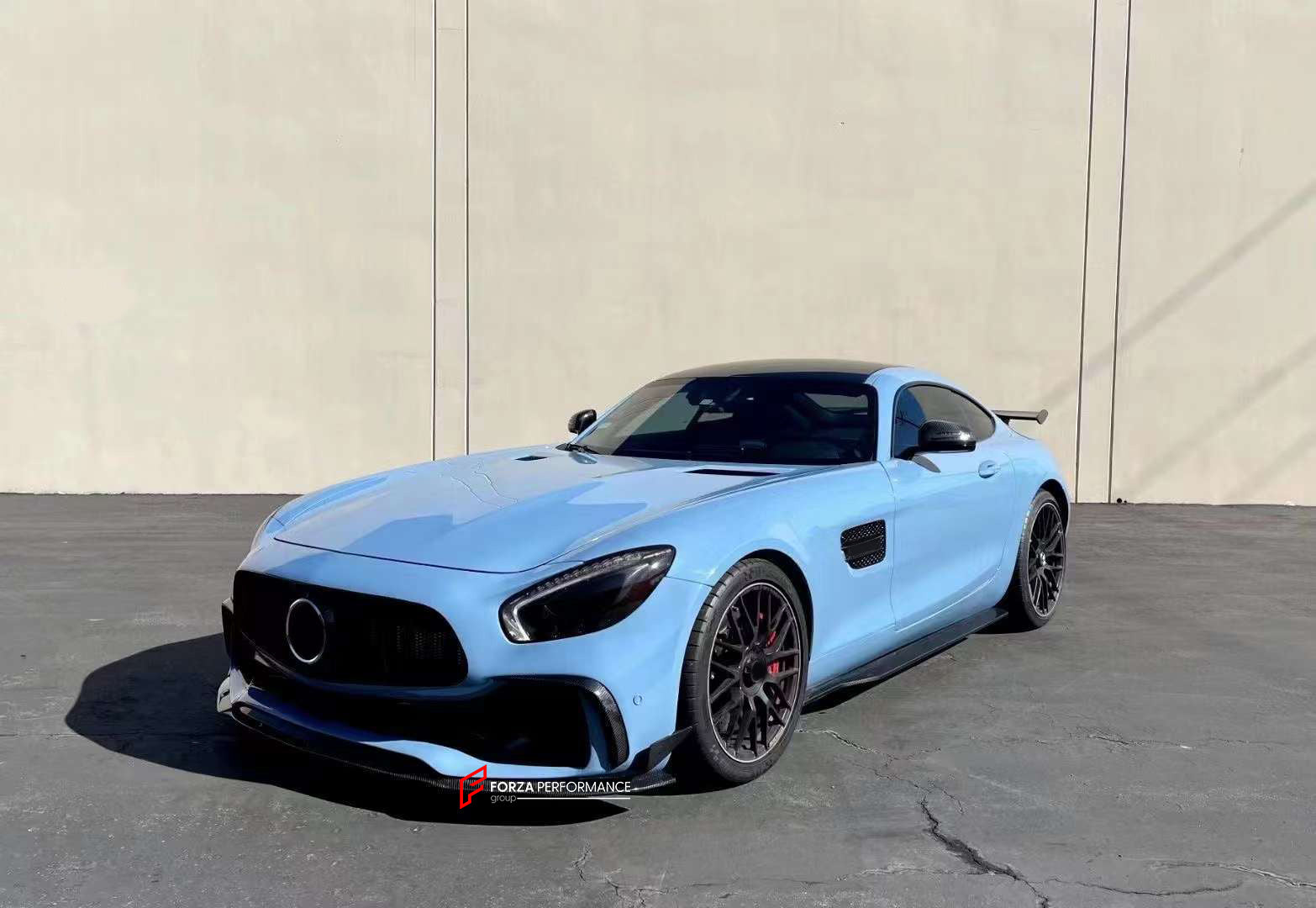 PD STYLE DRY CARBON FULL BODY KIT FOR MERCEDES BENZ AMG GT C190 2014-2017