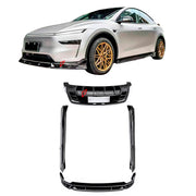 PLASTIC BODY KIT for TESLA MODEL Y FACELIFT 2025+

Set includes:

Front Lip

Side Skirts

Rear Diffuser

Material: Plastic

Note: Professional installation is required