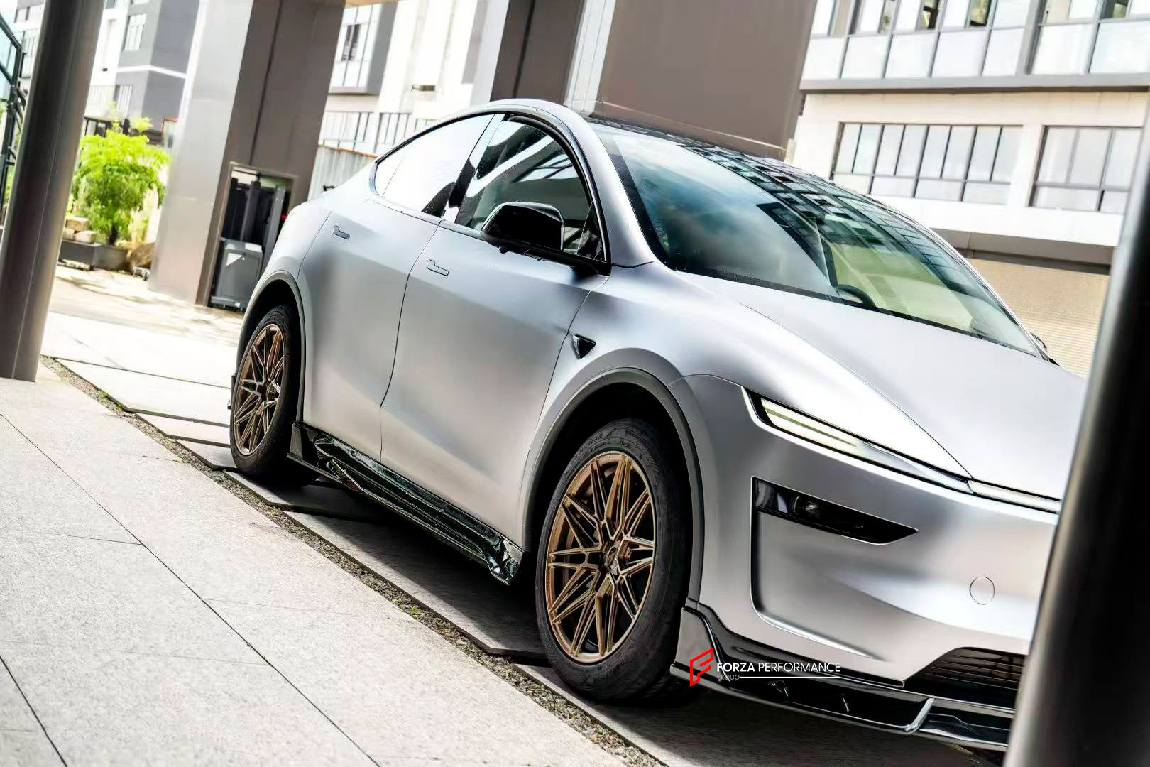 PLASTIC BODY KIT for TESLA MODEL Y FACELIFT 2025+

Set includes:

Front Lip

Side Skirts

Rear Diffuser

Material: Plastic

Note: Professional installation is required