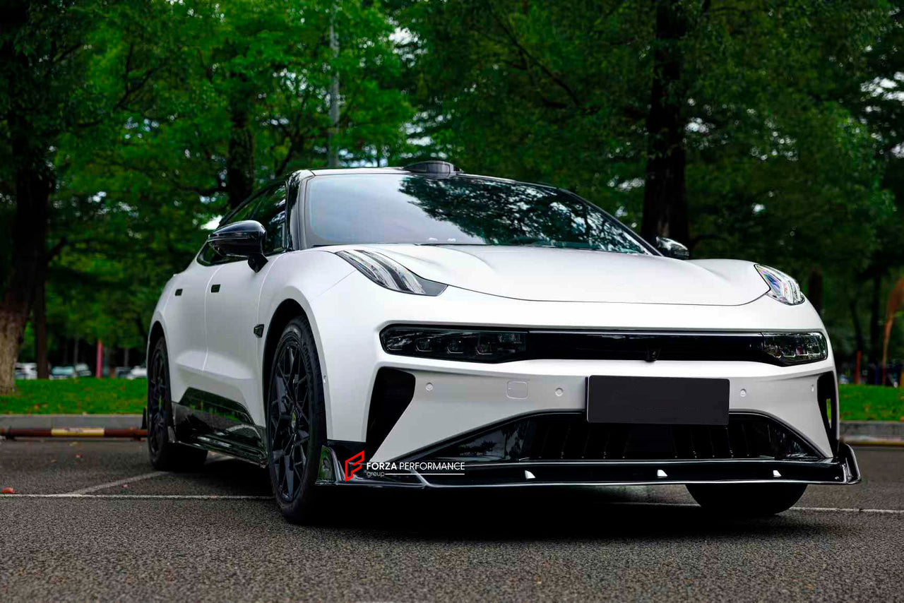 PLASTIC BODY KIT for ZEEKR 001 FACELIFT 2024+

Set includes:
Front Lip
Side Skirts
Roof Spoiler
Rear Spoiler
Rear Diffuser

Material: Plastic

Note: Professional installation is required.