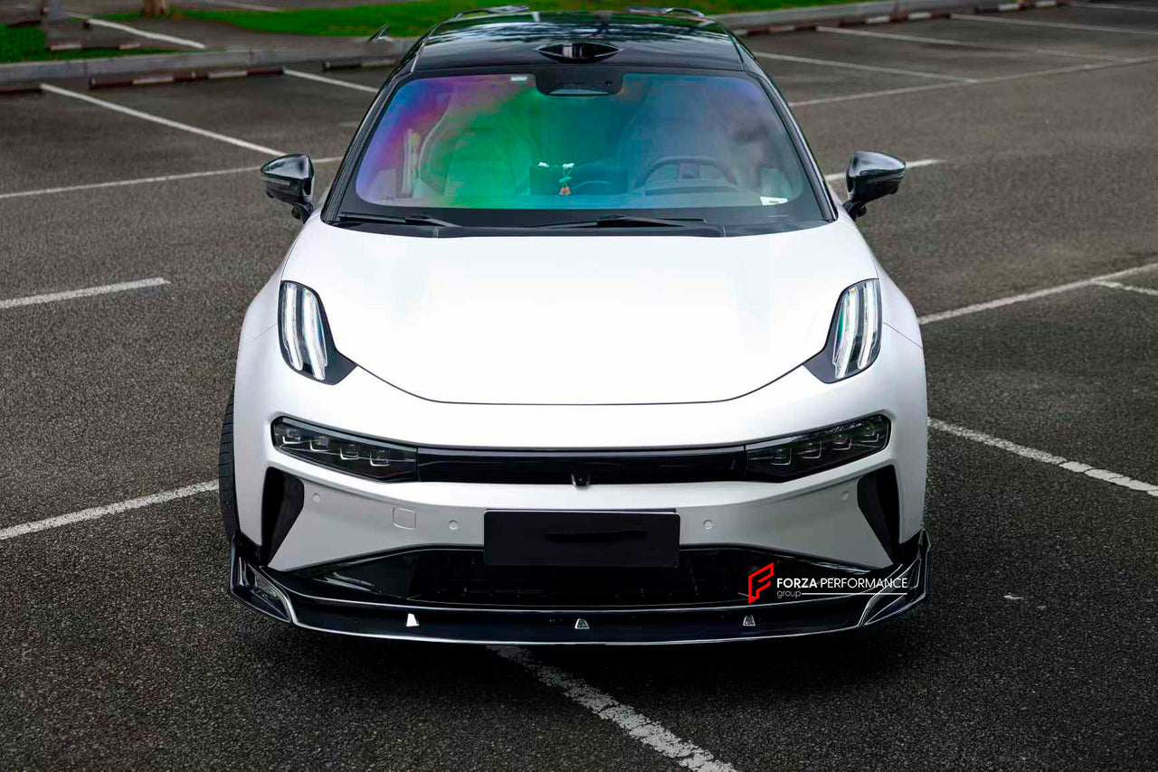 PLASTIC BODY KIT for ZEEKR 001 FACELIFT 2024+

Set includes:
Front Lip
Side Skirts
Roof Spoiler
Rear Spoiler
Rear Diffuser

Material: Plastic

Note: Professional installation is required.