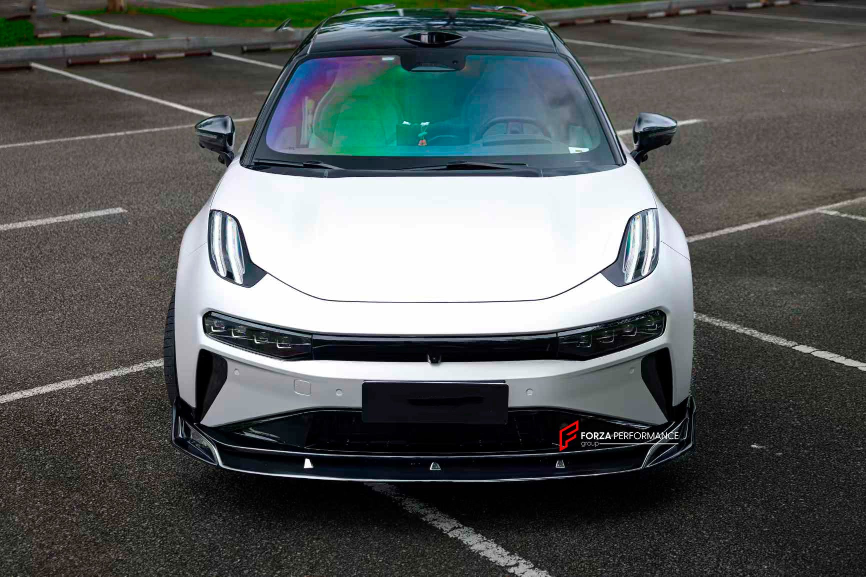 PLASTIC BODY KIT for ZEEKR 001 FACELIFT 2024+

Set includes:
Front Lip
Side Skirts
Roof Spoiler
Rear Spoiler
Rear Diffuser

Material: Plastic

Note: Professional installation is required.