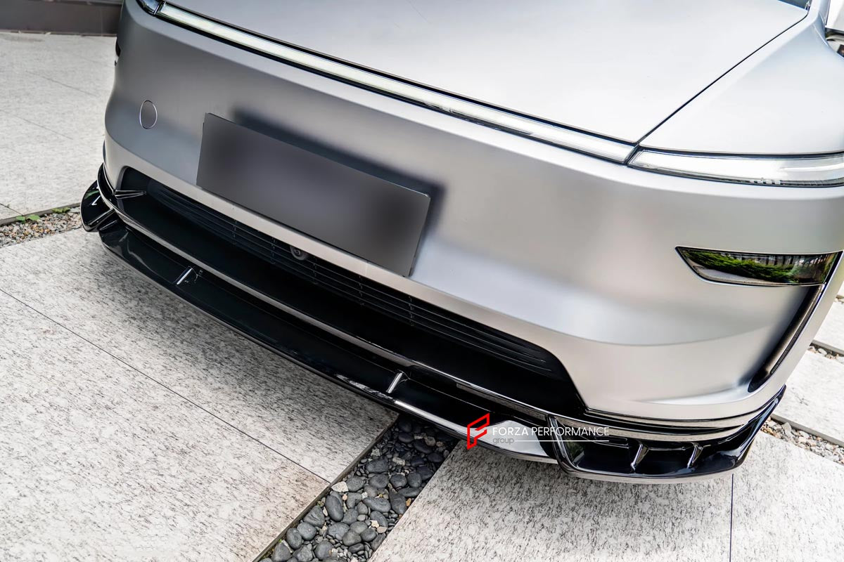 PLASTIC FRONT LIP for TESLA MODEL Y JUNIPER 2025+

Set includes:

Front Lip

Material: Plastic

Note: Professional installation is required