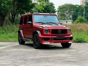 PLASTIC FRONT LIP WITH LED for MERCEDES BENZ G CLASS W465 G450D G500 2024 - 2026 custom fit buy TopCar style design