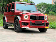 PLASTIC FRONT LIP WITH LED for MERCEDES BENZ G CLASS W465 G450D G500 2024 - 2026 custom fit buy TopCar style design