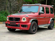 PLASTIC FRONT LIP WITH LED for MERCEDES BENZ G CLASS W465 G450D G500 2024 - 2026 custom fit buy TopCar style design