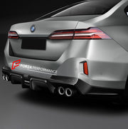 Plastic Rear Diffuser for BMW 5 SERIES G68 2023+
Set includes:

Rear Diffuser
Material: Plastic (PP)

NOTE: Professional installation is required.