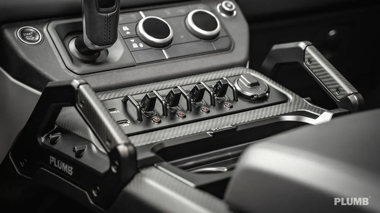 PLUMB DRY CARBON CENTRAL CONTROL KIT for LAND ROVER DEFENDER 90 110 130 L663 2019+

Set includes:

Cental Control Panel
Central Control Armrest

Material: Dry Carbon, Aluminium Alloy

Note: Professional installation is required.

Why “Contact Us for Pricing”?

We don’t display fixed prices because our goal is to offer you the most competitive deal possible. Product costs often decrease over time, and by requesting a quote, you’ll receive our most up-to-date price on market.

SECURED PAYMENT METHODS
PayPal (