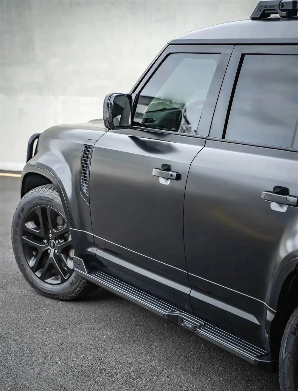 PLUMB DRY CARBON SIDE STEP BAR for LAND ROVER DEFENDER 90 110 130 L663 2019+

Set includes:

Side Step Bar

Material: Dry Carbon, Aluminium Alloy

Note: Professional installation is required.

Why “Contact Us for Pricing”?

We don’t display fixed prices because our goal is to offer you the most competitive deal possible. Product costs often decrease over time, and by requesting a quote, you’ll receive our most up-to-date price on market.

SECURED PAYMENT METHODS
PayPal (+4.4% fee)
Visa / Mastercard / Americ