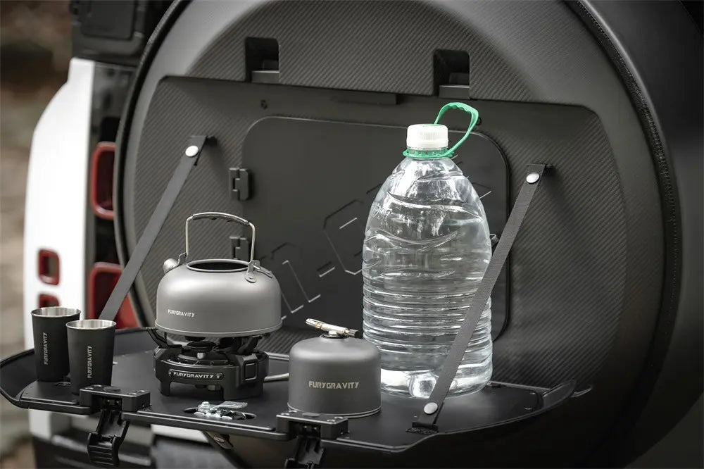 PLUMB DRY CARBON SPARE TIRE STORAGE for LAND ROVER DEFENDER 90 110 130 L663 2019+

Set includes:

Reinforced Bracket
Spare Tire Guard
Storage Box

Material: Dry Carbon, Aluminium Alloy

Note: Professional installation is required.

Why “Contact Us for Pricing”?

We don’t display fixed prices because our goal is to offer you the most competitive deal possible. Product costs often decrease over time, and by requesting a quote, you’ll receive our most up-to-date price on market.

SECURED PAYMENT METHODS
PayPal