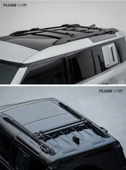 PLUMB MGT ROOF RACK PLATFORM for LAND ROVER DEFENDER 90 110 130 L663 2019+

Set includes:

Roof Rack

Material: Aluminium Alloy

Note: Professional installation is required.

Why “Contact Us for Pricing”?

We don’t display fixed prices because our goal is to offer you the most competitive deal possible. Product costs often decrease over time, and by requesting a quote, you’ll receive our most up-to-date price on market.

SECURED PAYMENT METHODS
PayPal (+4.4% fee)
Visa / Mastercard / American Express (throug