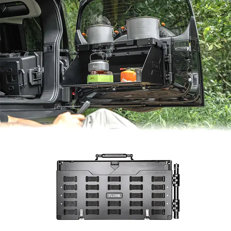 PLUMB TAILGATE TABLE PLATFORM for LAND ROVER DEFENDER 90 110 130 L663 2019+

Set includes:

Tailgate Platform

Material: Aluminium Alloy

Note: Professional installation is required.

Why “Contact Us for Pricing”?

We don’t display fixed prices because our goal is to offer you the most competitive deal possible. Product costs often decrease over time, and by requesting a quote, you’ll receive our most up-to-date price on market.

SECURED PAYMENT METHODS
PayPal (+4.4% fee)
Visa / Mastercard / American Expres