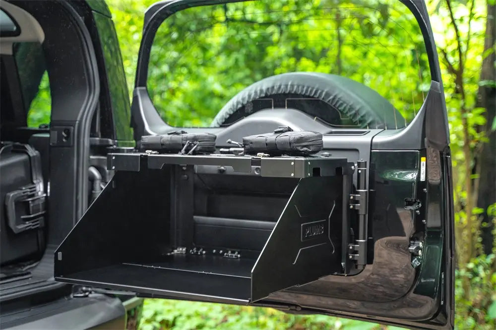PLUMB TAILGATE TABLE PLATFORM for LAND ROVER DEFENDER 90 110 130 L663 2019+

Set includes:

Tailgate Platform

Material: Aluminium Alloy

Note: Professional installation is required.

Why “Contact Us for Pricing”?

We don’t display fixed prices because our goal is to offer you the most competitive deal possible. Product costs often decrease over time, and by requesting a quote, you’ll receive our most up-to-date price on market.

SECURED PAYMENT METHODS
PayPal (+4.4% fee)
Visa / Mastercard / American Expres
