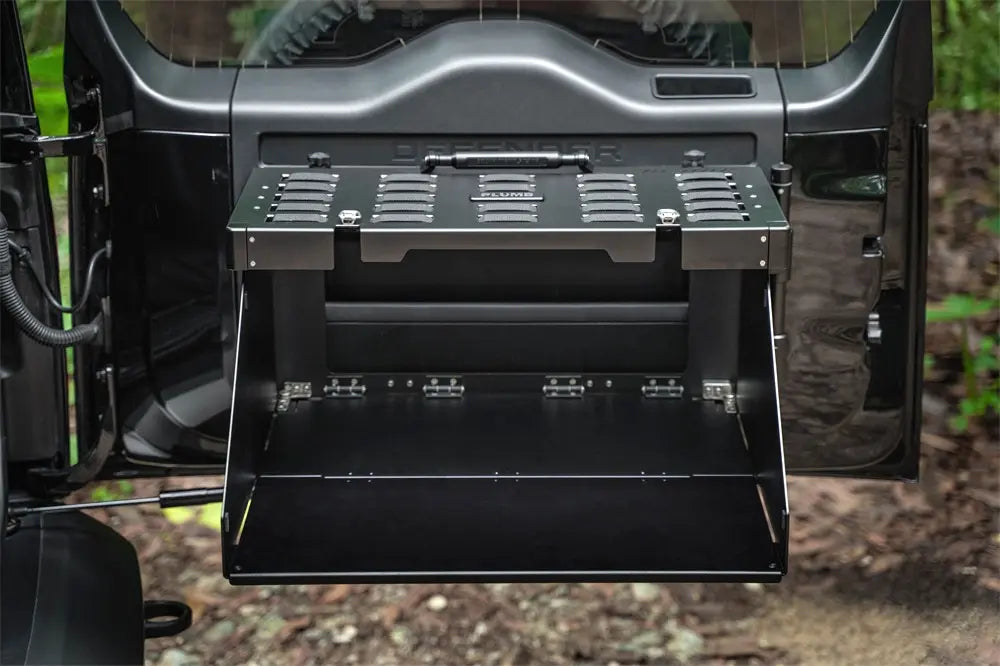PLUMB TAILGATE TABLE PLATFORM for LAND ROVER DEFENDER 90 110 130 L663 2019+

Set includes:

Tailgate Platform

Material: Aluminium Alloy

Note: Professional installation is required.

Why “Contact Us for Pricing”?

We don’t display fixed prices because our goal is to offer you the most competitive deal possible. Product costs often decrease over time, and by requesting a quote, you’ll receive our most up-to-date price on market.

SECURED PAYMENT METHODS
PayPal (+4.4% fee)
Visa / Mastercard / American Expres