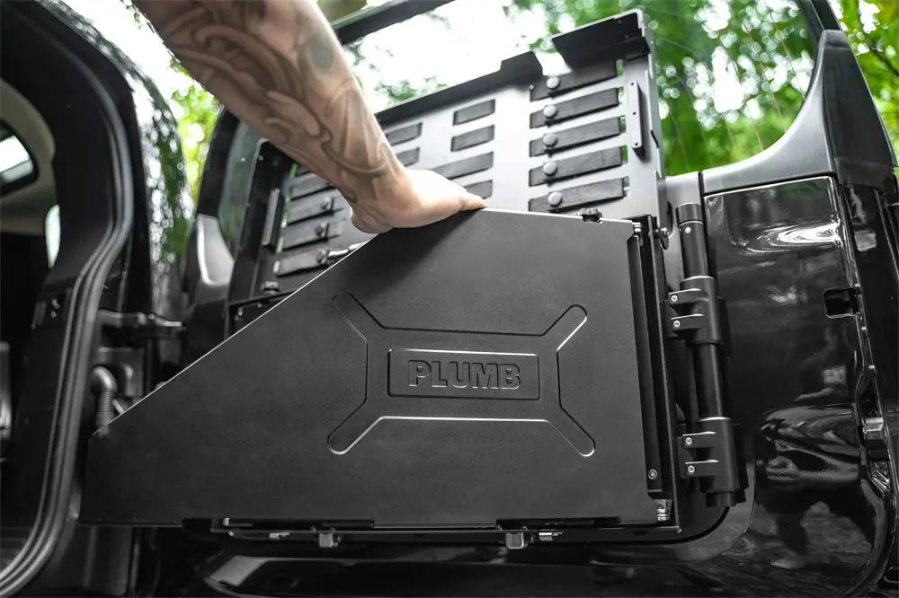 PLUMB TAILGATE TABLE PLATFORM for LAND ROVER DEFENDER 90 110 130 L663 2019+

Set includes:

Tailgate Platform

Material: Aluminium Alloy

Note: Professional installation is required.

Why “Contact Us for Pricing”?

We don’t display fixed prices because our goal is to offer you the most competitive deal possible. Product costs often decrease over time, and by requesting a quote, you’ll receive our most up-to-date price on market.

SECURED PAYMENT METHODS
PayPal (+4.4% fee)
Visa / Mastercard / American Expres