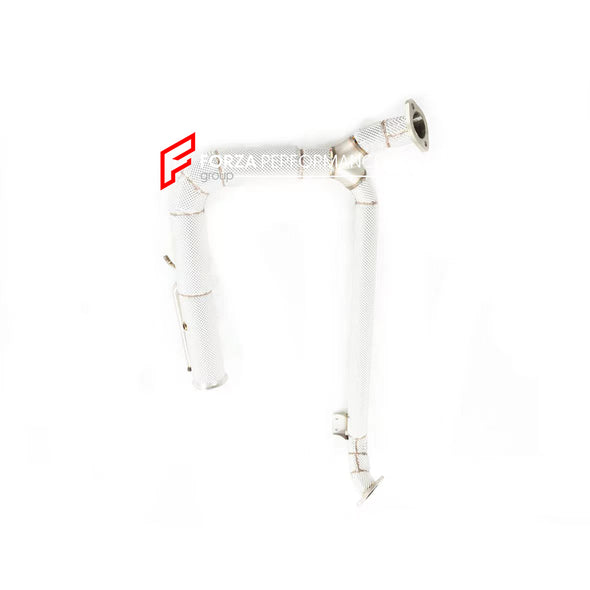 Exhaust catless downpipe For Porsche 718