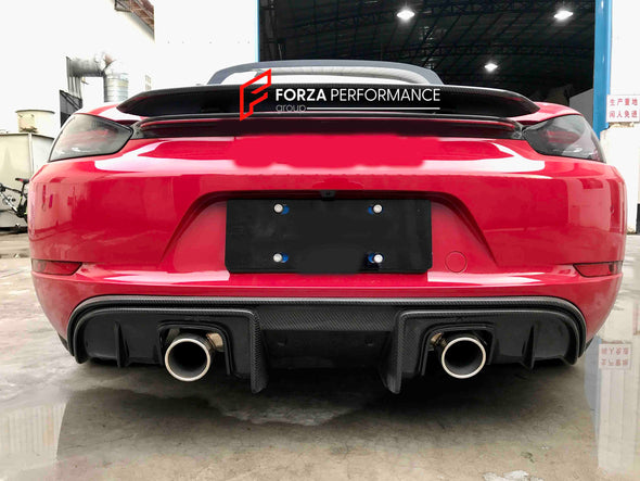 CARBON CONVERSION BODY KIT FOR PORSCHE CAYMAN 718 [981] TO GT4