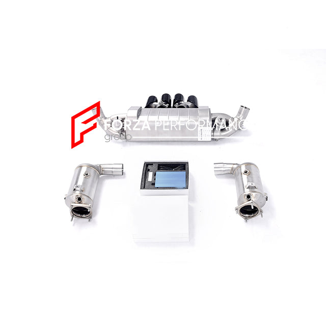 CATTED EXHAUST CATBACK with VALVE for Porsche 991.2 Carrera S 2015+ (3.0)