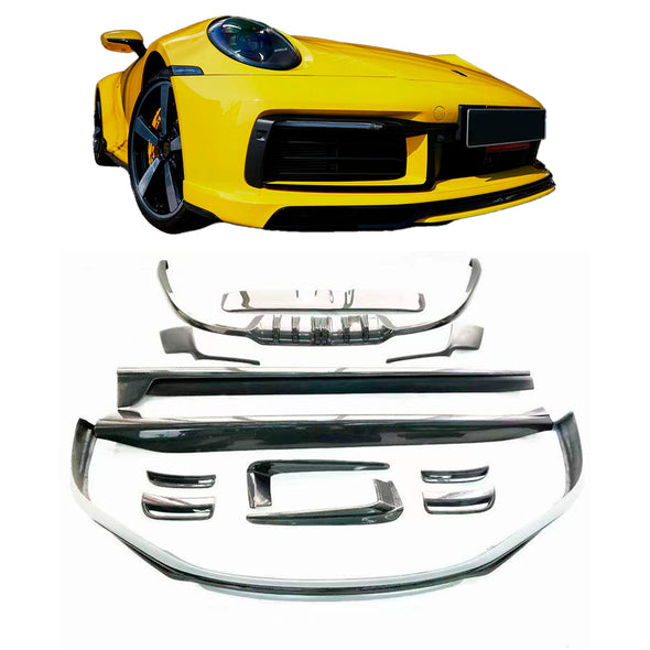 CARBON AERO KIT for PORSCHE 911 992.1 CARRERA S 2019 - 2025

Set includes:

Front Lip
Side Skirts
Rear Spoiler
Rear Diffuser

Material:&nbsp;Dry Carbon

NOTE: Professional installation is required