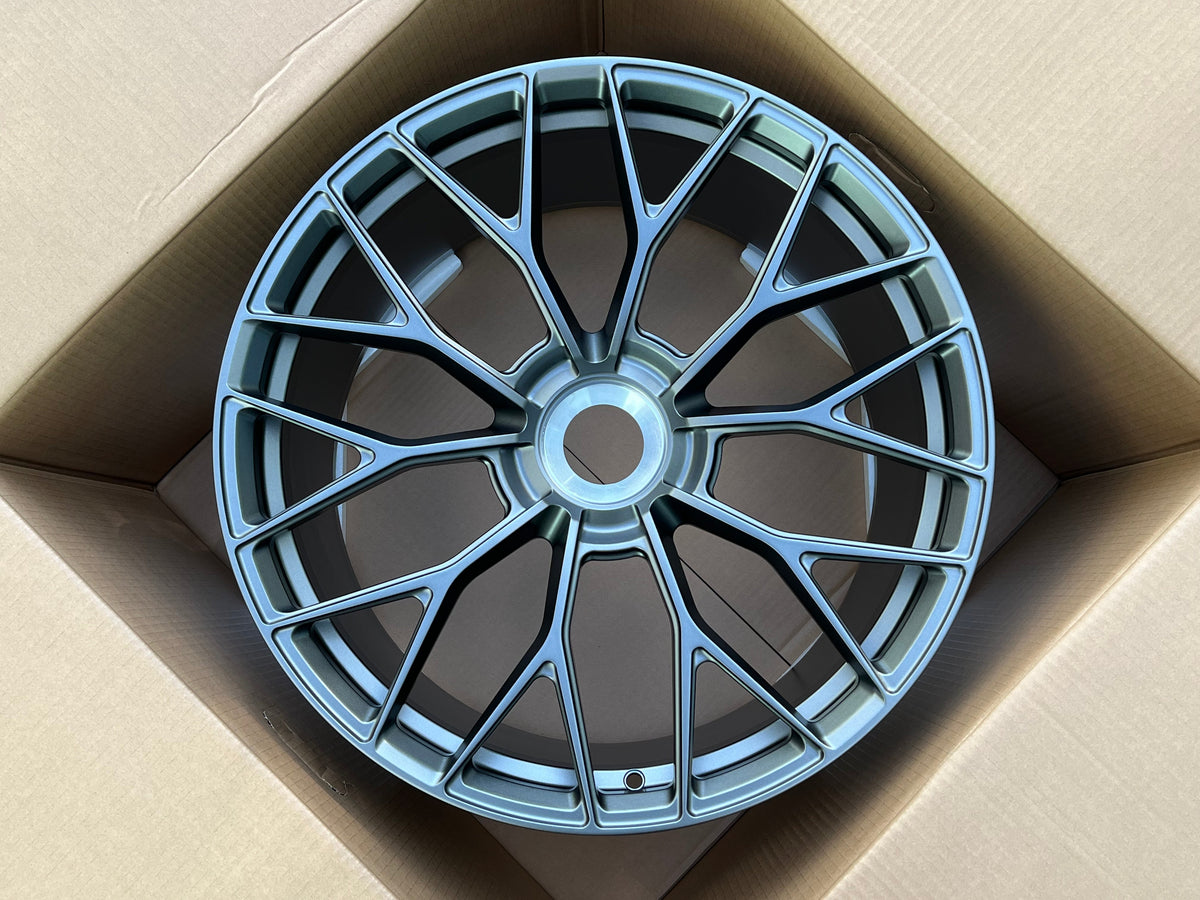 FORGED WHEELS RIMS FOR PORSCHE CONCEPT MISSION X 2027 Forza Performance custom fit buy ANRKY AN10 Centerlock style design wheels