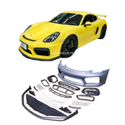 CONVERSION UPGRADE BODY KIT for PORSCHE BOXSTER CAYMAN 981 2013 - 2016 upgrade to GTS


Set includes:
Front Bumper Assembly
Led DRL Lights
Side Vents
Rear Diffuser

Material: Plastic
