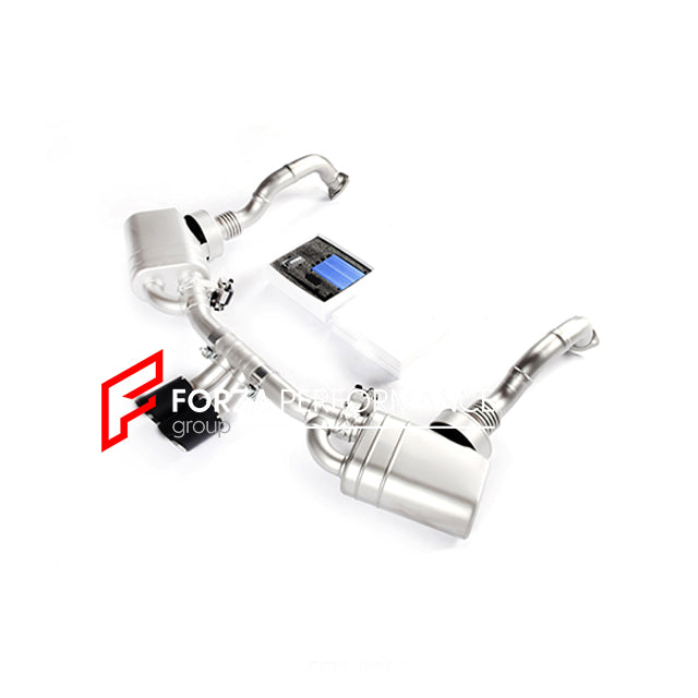 Valved Exhaust Catback for Porsche Boxster 987.2 (2009-2012) 2.7 3.4T