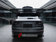 CARBON BODY KIT for PORSCHE CAYENNE 9Y 2019 - 2023  Set includes:  Front Lip Front Vent Covers Rear Diffuser Rear Spoiler Side Skirts Side Fenders