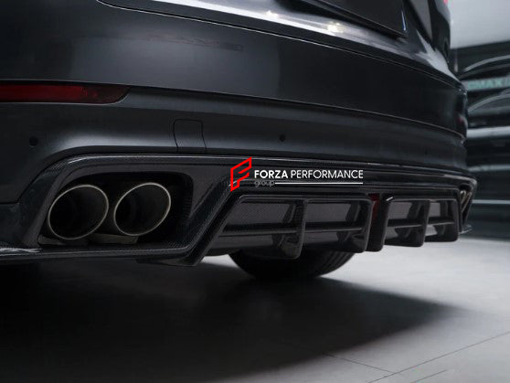 CARBON BODY KIT for PORSCHE CAYENNE 9Y 2019 - 2023  Set includes:  Front Lip Front Vent Covers Rear Diffuser Rear Spoiler Side Skirts Side Fenders