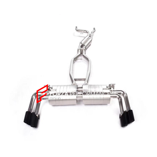 VALVED EXHAUST CATBACK MUFFLER for PORSCHE CAYENNE 9Y 3.0T