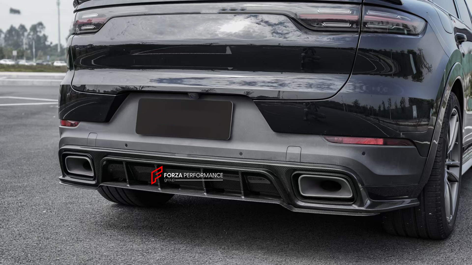 DRY CARBON BODY KIT FOR PORSCHE CAYENNE 9Y 2018-2023