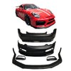CONVERSION UPGRADE BODY KIT for PORSCHE CAYMAN 987.2 2009 - 2013 upgrade to 981 GT4 

Set includes:

Front Lip
Front Bumper Assembly
Rear Bumper Assembly

Material: Plastic

NOTE: Professional installation is required.