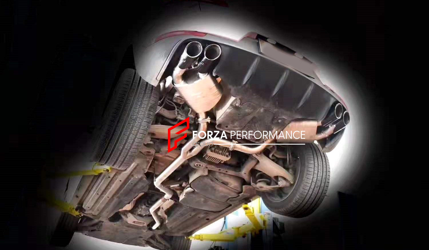 VALVED EXHAUST CATBACK MUFFLER for Porsche Macan 2.0T