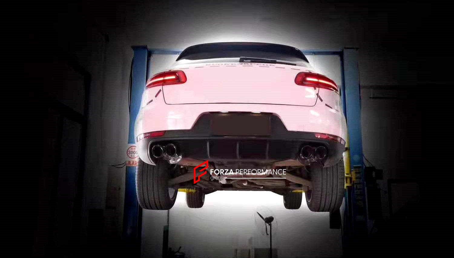 VALVED EXHAUST CATBACK MUFFLER for Porsche Macan 2.0T