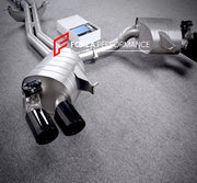 VALVED EXHAUST CATBACK MUFFLER for Porsche Macan S 3.0T 3.6T