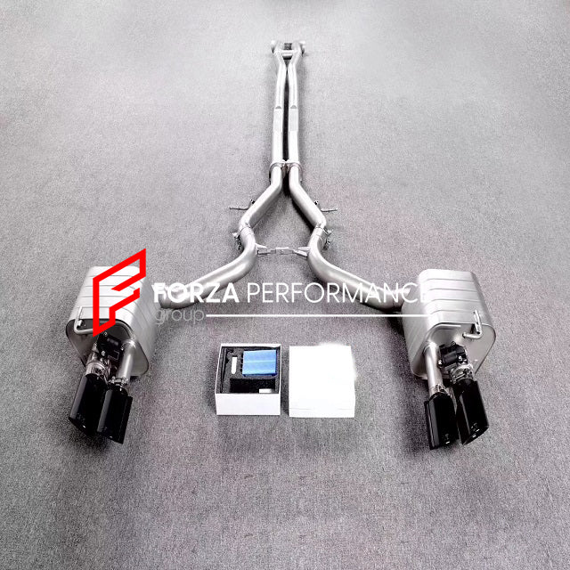 Valved Exhaust Catback Muffler for Porsche Panamera 971 2.9T