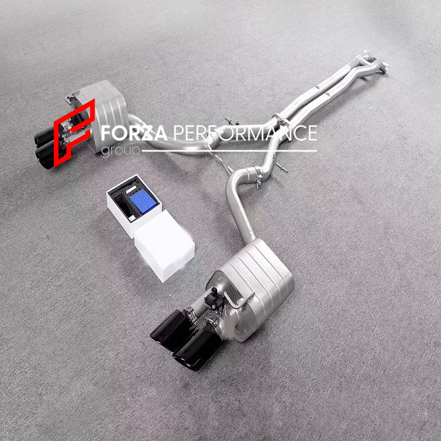 Valved Exhaust Catback Muffler for Porsche Panamera 971 2.9T